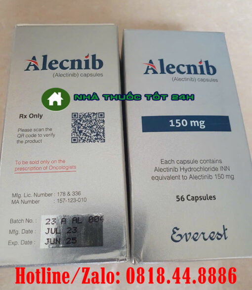 Thuốc Alecnib 150mg mua ở đâu, giá bao nhiêu?