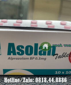 Thuốc Asolan 0.5mg mua ở đâu, giá bao nhiêu?