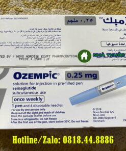 Thuốc Ozempic 0,25mg mua ở đâu, giá bao nhiêu?