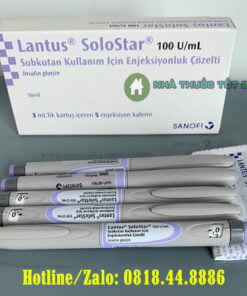 Bút tiêm Lantus SoloStar 100IU/ml điều trị tiểu đường