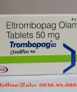 Thuoc Trombopag 50mg mua o dau, gia bao nhieu?